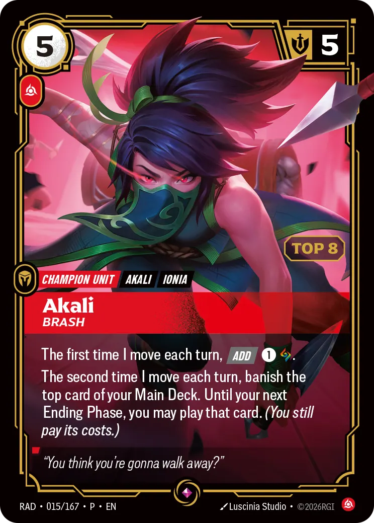 Akali - Brash (Top 8)