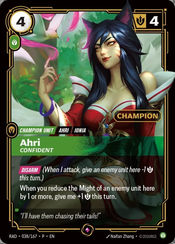 Ahri, Confident (Champion)