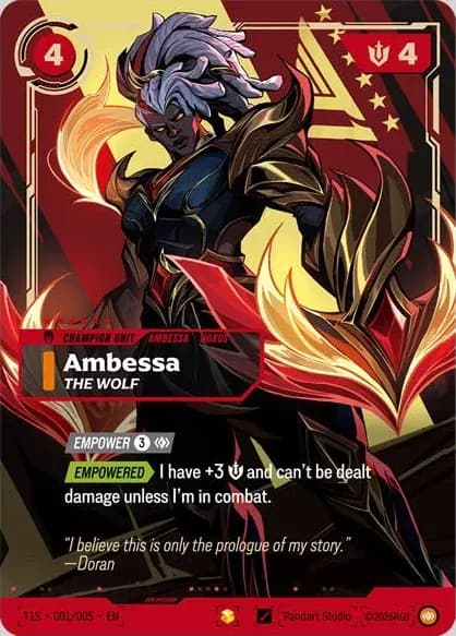 Ambessa - The Wolf
