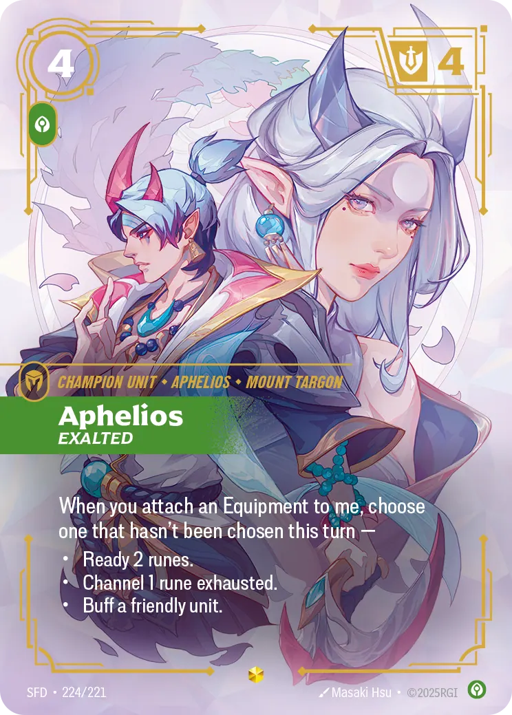 Aphelios - Exalted (Overnumbered)