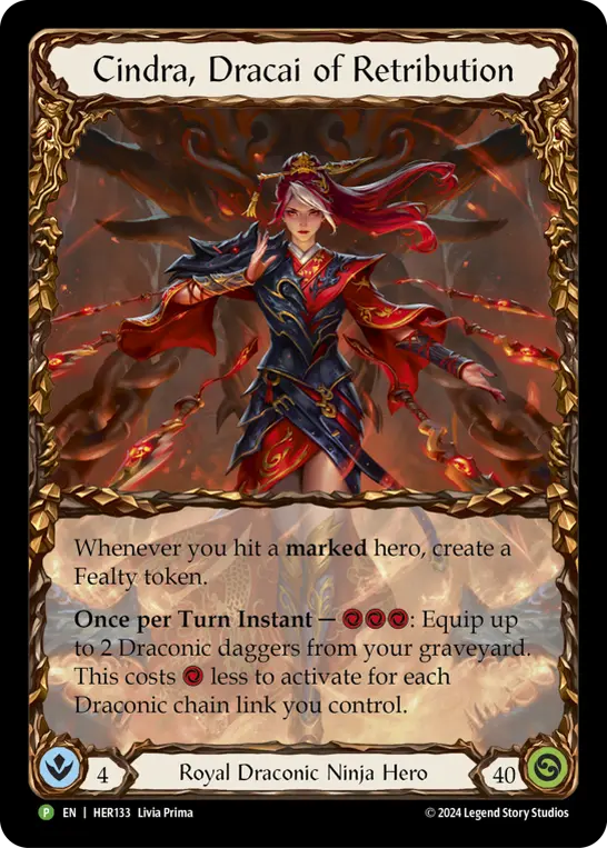 Cindra, Dracai of Retribution