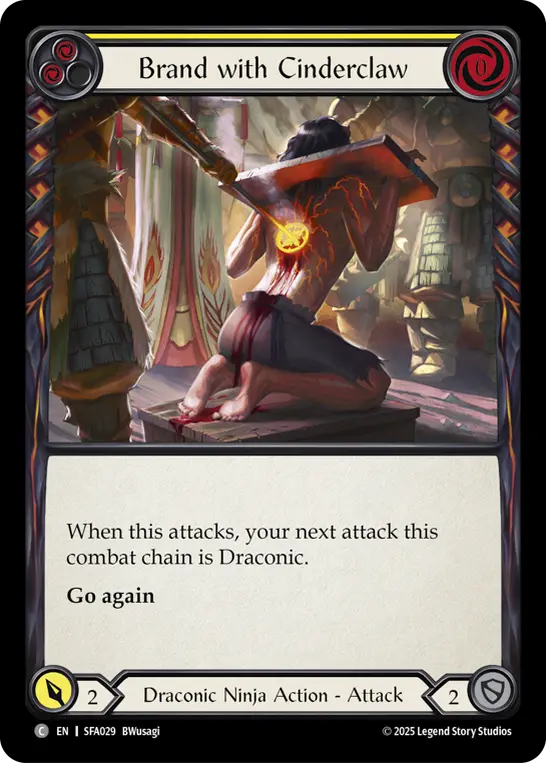 Brand with Cinderclaw