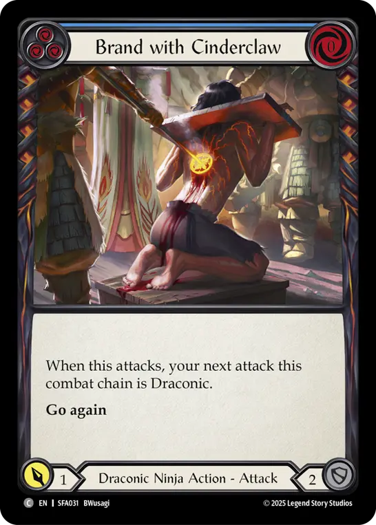 Brand with Cinderclaw